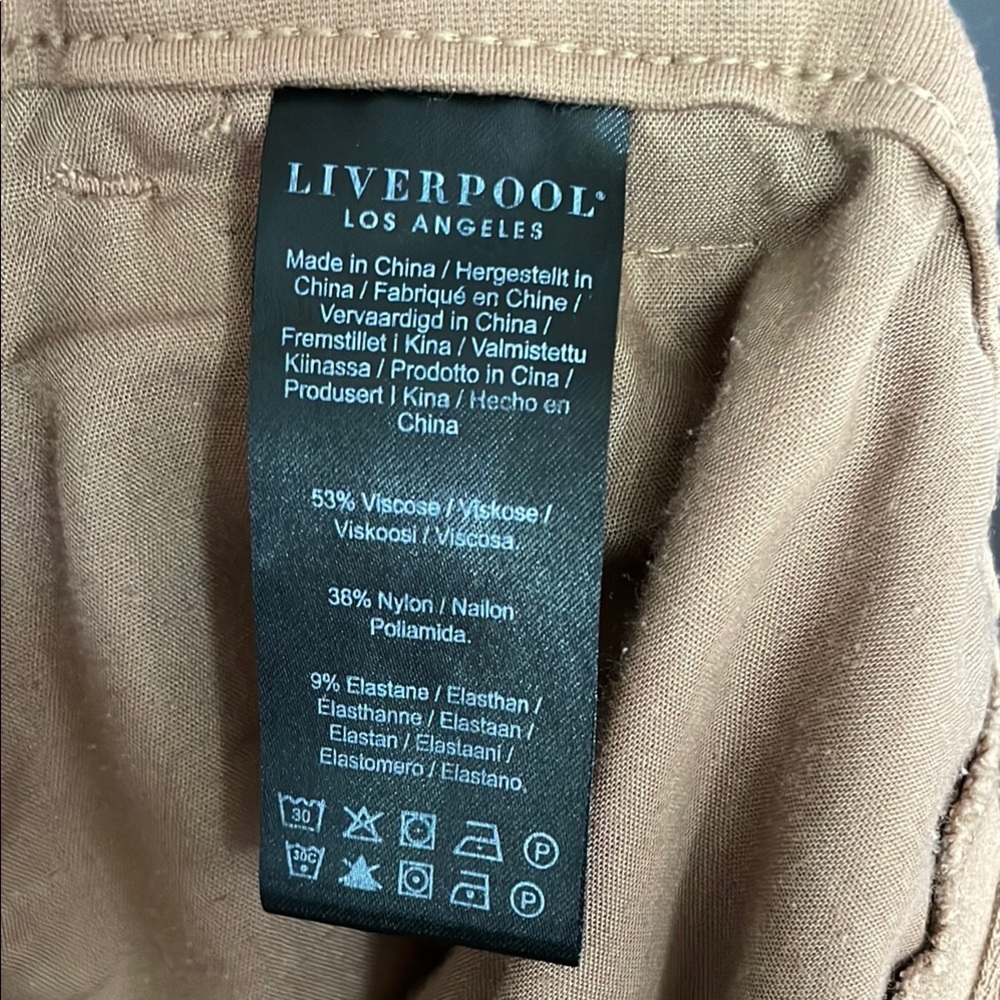 Liverpool Kelsey Knit Trousers Super Stretch in Maple - Picture 3 of 5